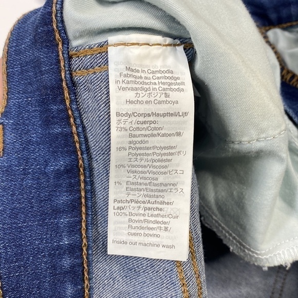 Madewell 10" Roadtripper High Rise Skinny Jeans Size 27 Medium Wash 28" Inseam - Picture 10 of 14